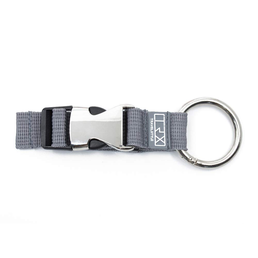 TRX Extra Load Carry Travel Hook - Accessories for Handsfree Travel (Grey)