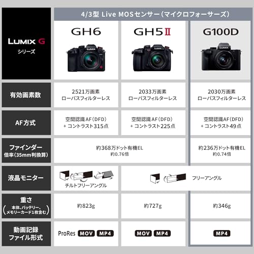 Panasonic Lumix S1H camera