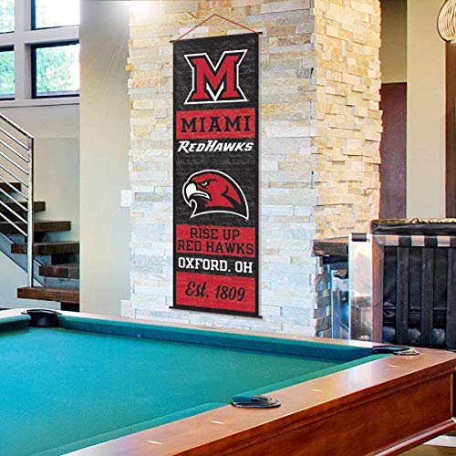 Miami-Redhawks-Banner-and-Scroll-Sign