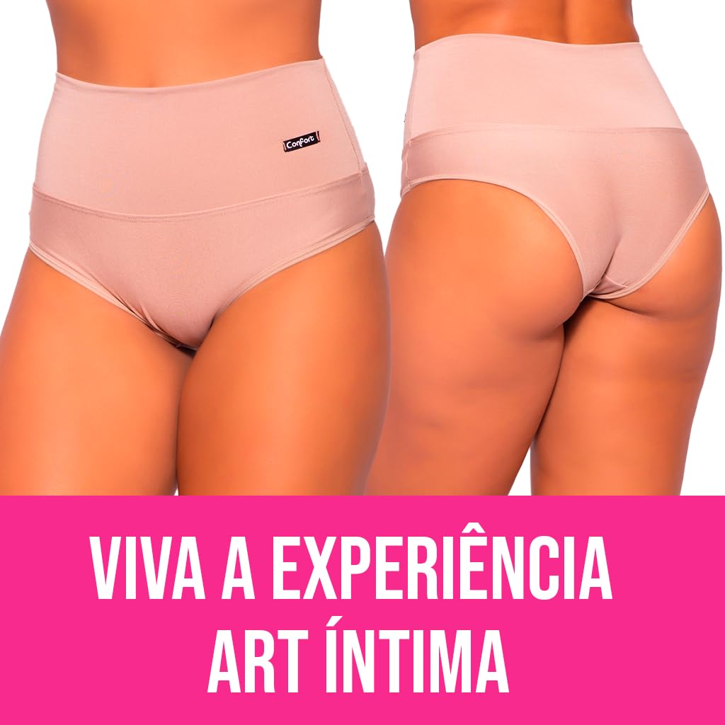 ART ÍNTIMA – Kit 05 Calcinhas Cinta Alta Compressão Segura Barriga – Moda Íntima – Confeccionada em Suplex – Reforçada & Confortável – Ideal Para Uso Diário em promoção! Veja a oferta e mais achadinhos de Moda íntima 6 Hoje é o melhor dia para comprar ART ÍNTIMA – Kit 05 Calcinhas Cinta Alta Compressão Segura Barriga – Moda Íntima – Confeccionada em Suplex – Reforçada & Confortável – Ideal Para Uso Diário com aquele preço maroto! Promoção! Aproveite a oferta! 6