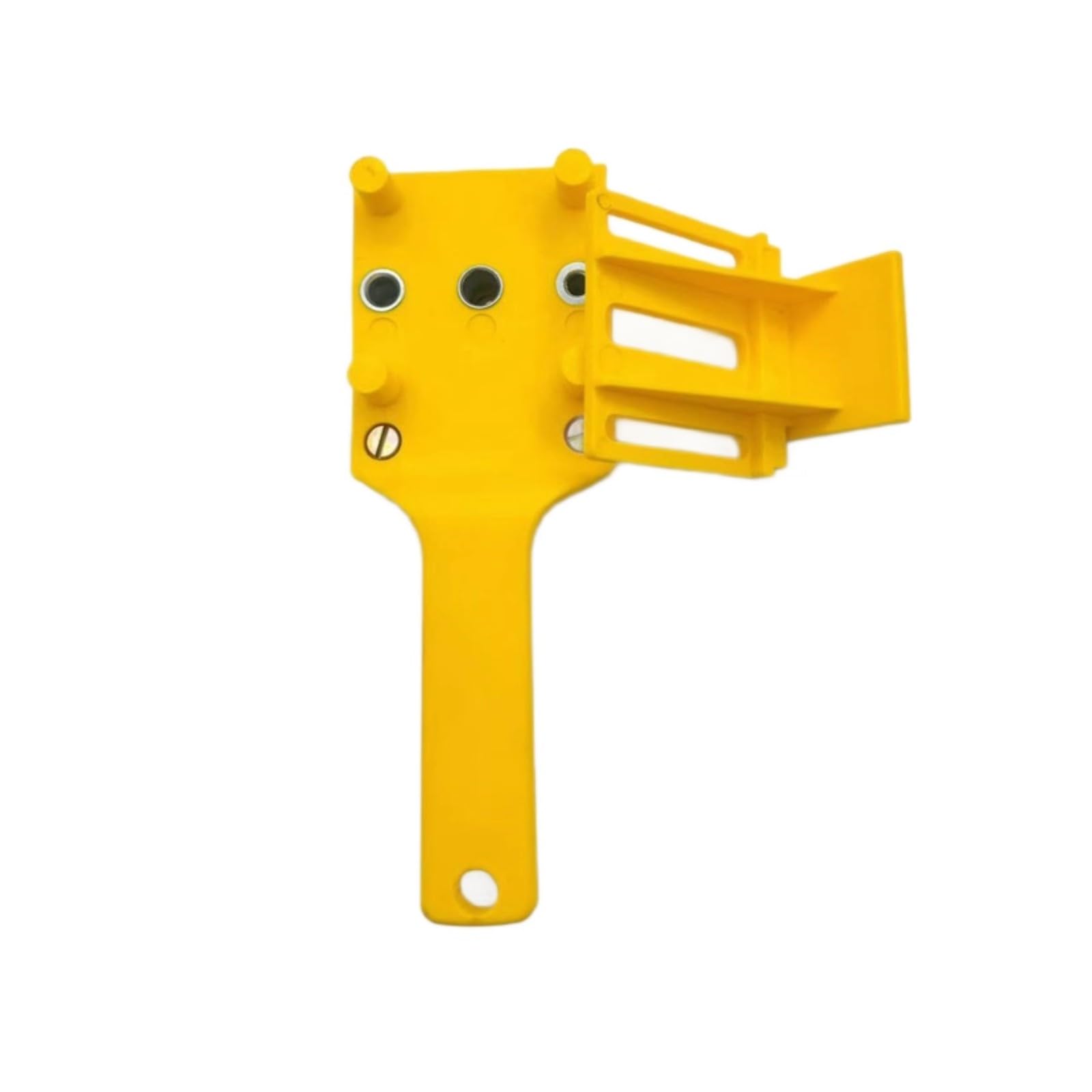 HDOYTXXM Accuracy Drill Guide for Woodworkers Offering Effortless Operations and Long Time Durability Woodworking Accuracy Drill Hole Clamp
