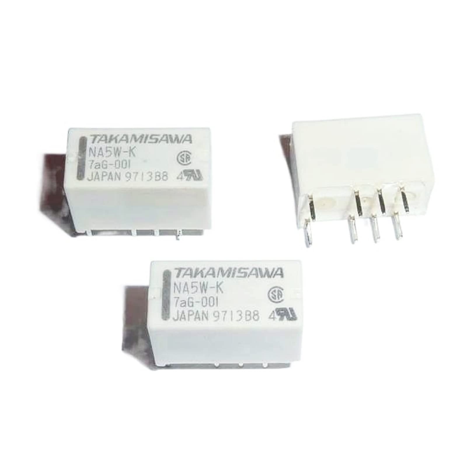 Relais NA12W-K 12VDC Fujitsu miniature DIP8 2A pour circuit imprimé Lot de 10 pcs