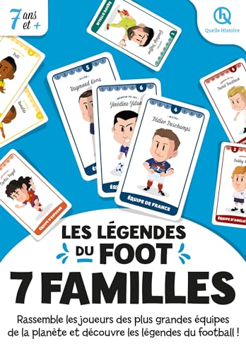 livre 7 familles Légendes du foot (2nde Ed)