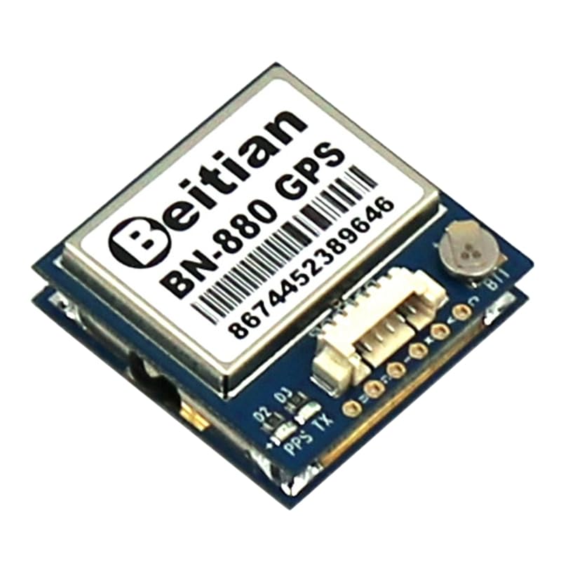 Malockos BN880 GPS Module GPS+GLONASS Dual Mode HMC5883 5V TTL Level For Airplane Multirotor FPV Racing Drone - (Color: as shown)
