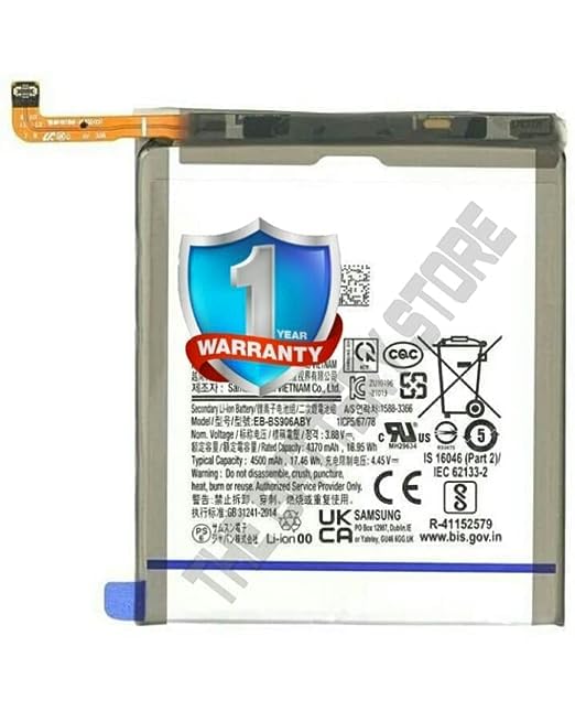 Image of Original EB-BS906ABY Battery for Samsung S22 Plus 5G SM-S906B SM-S906B /DS Battery with 1 Year Warranty*****(Y0000012)