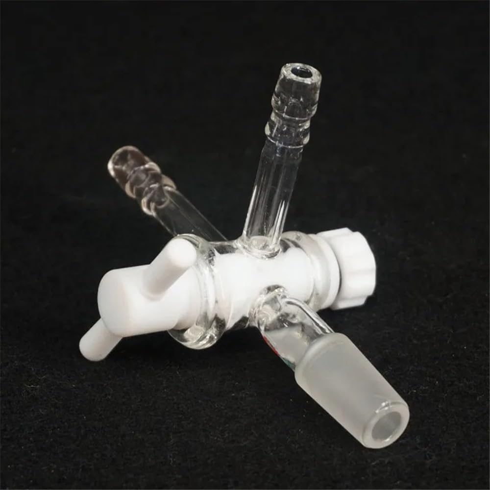 Laborglaswaren 1Pcs 14/23 19/26 24/29 29/32 Joint T Typ Glas Adapter Dreiwegehahn Labor(14 23)