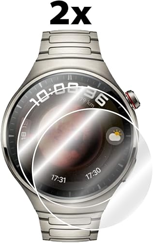Miniatura 2 de IPG Protector de pantalla de hidrogel para Huawei Watch 4 PRO (2 unidades) Invisible HD Clear Film Anti Scratch Guardia suaveAutocurableBurbuja para