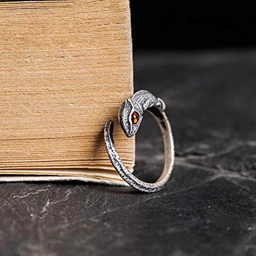 CRYPIN Anello Camaleonte in Argento Sterling 925