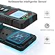 HANMATEK Stud Finder Wall Scanner,5 in 1 Multifunktions Stud Locator mit Upgraded Smart Sensor Audio Alarm HD LCD Display,Leitungssucher Ortungsgerät für Metall, Bolzen, Gips, AC-Draht, Rohre
