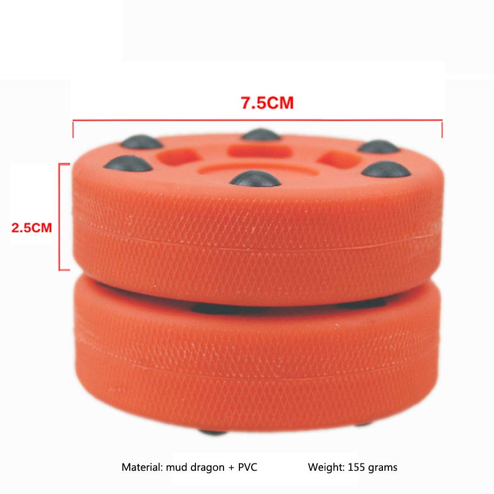 Faderr Palet de hockey, palet d'entraînement, palet de hockey, pour le sport, la manipulation de bâtons hors glace, la manipulation de palets de passe, l'entraînement de rue, le hockey