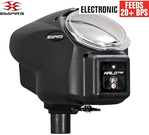 Miniatura 8 de Maddog Empire Halo Too - Cargador electrónico de paintball con alimentación épica de velocidad HK Army y tanque de paintball HPA paquete de