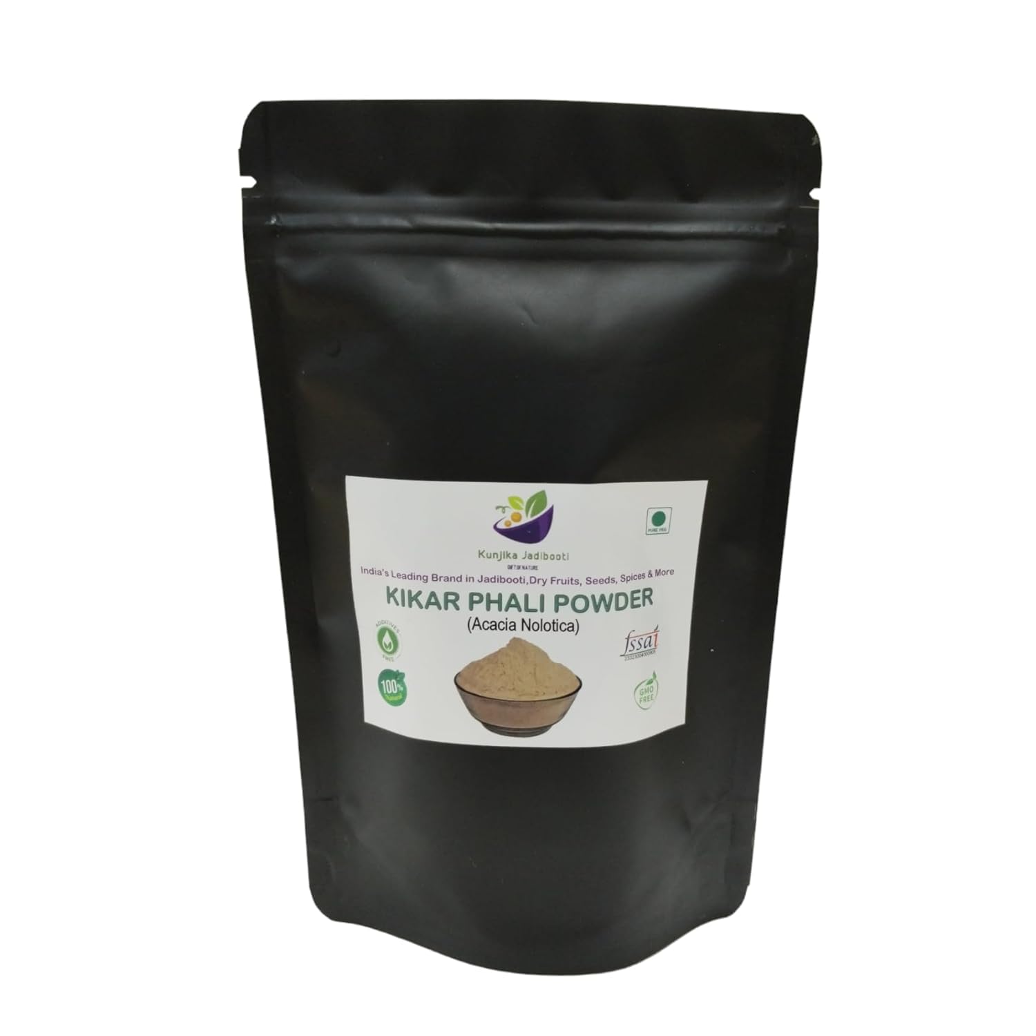 Organic Babool Phali Powder, Kikar phali fali Powder for Joint, Acacia Arabica,Controls Hair Fall, preservatives or additives Free -100 gm