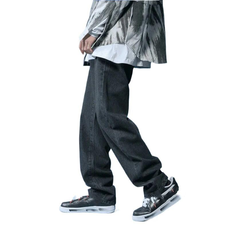 Men Denim Trousers for Men Baggy Pants Men's