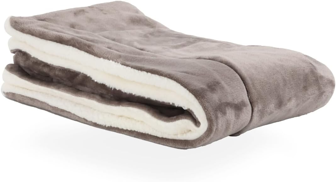 Fleece Blanket for Twin Size Bed and Couch Double Sided