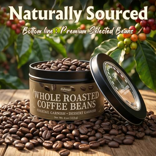 4oz Whole Coffee Beans Garnish