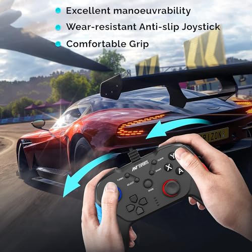 Image of Ant Esports GP110 Wired Gamepad, Compatible for PC & Laptop Computer (Windows 10 /8 /7) / PS3 / Android