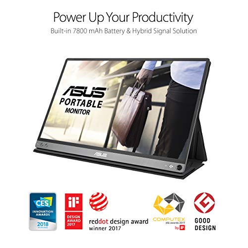 Image of ASUS Zenscreen Go MB16AP 15.6 inch Full HD IPS USB Type-C Portable Eye Care Monitor