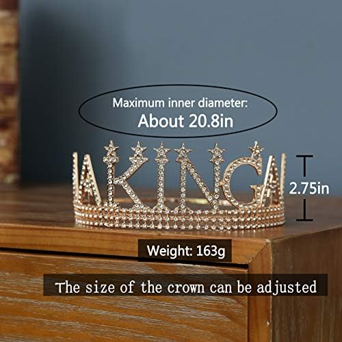 King's and Queen's Royal Crowns Prom King and Prom Queen Satin Sash