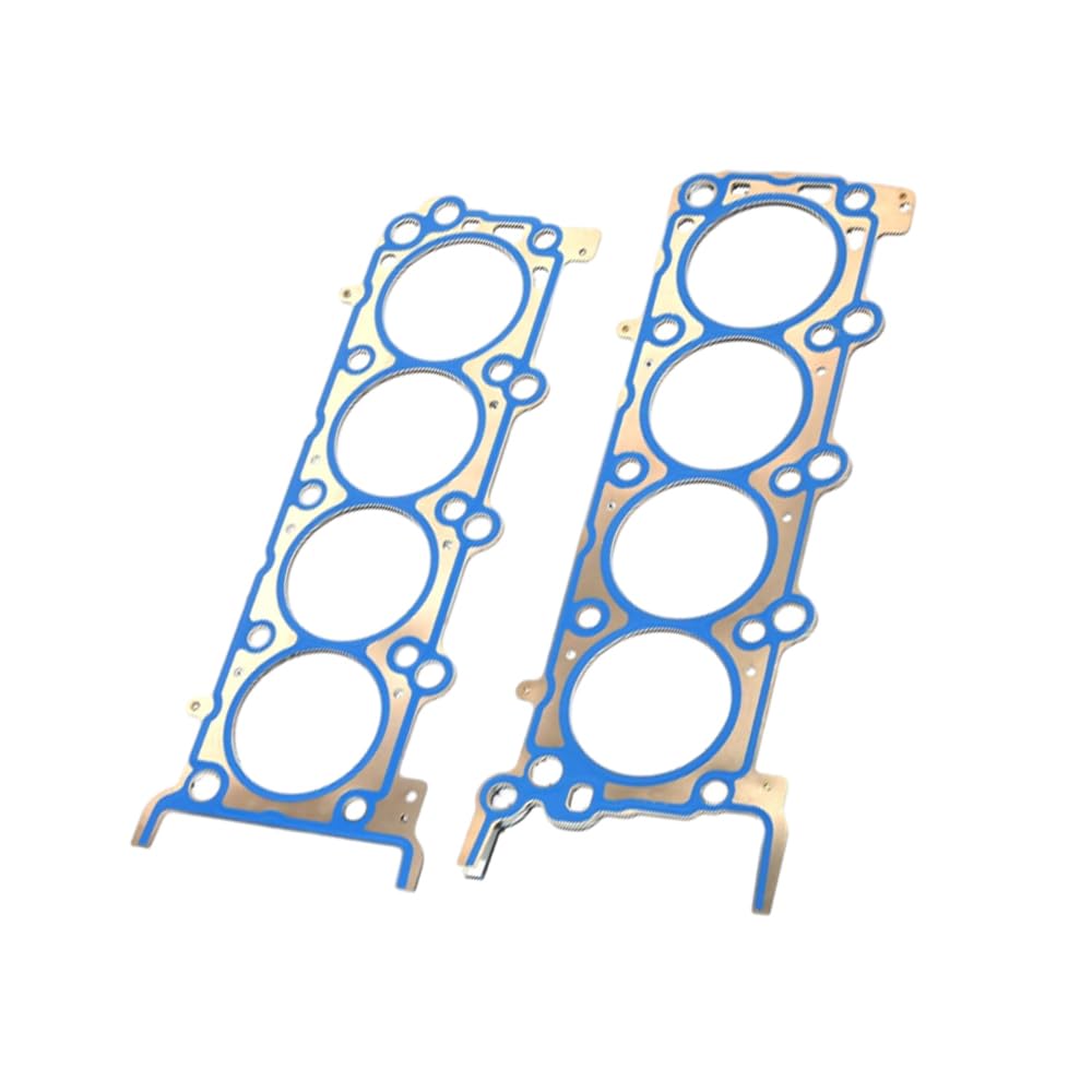 Riloer Guarnizione Testata, Set Guarnizioni Testata Motore Auto in Metallo da 2 Pezzi Compatibile con Ford F-150 F-350 F-250 Expedition Lincoln Mark LT, 26306PT, 26307PT