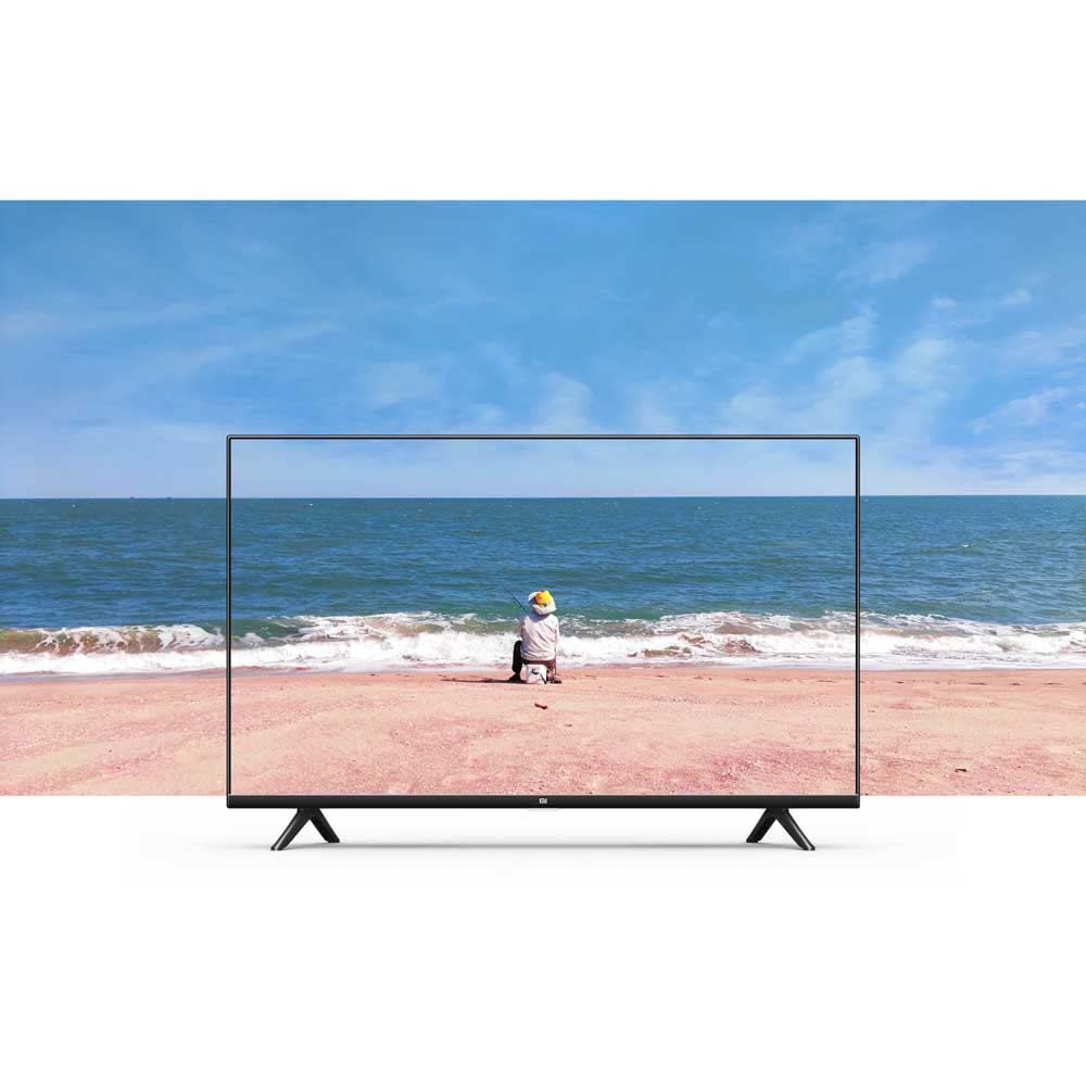 Xiaomi Smart TV P1 32 pouces (Frameless, HD, Android 9.0, Prime Video, Netflix, Google Assistant, Compatible Alexa, Bluetooth, 3 HDMI, 2 USB) [Model 2021] L32M6-6AEU Noir