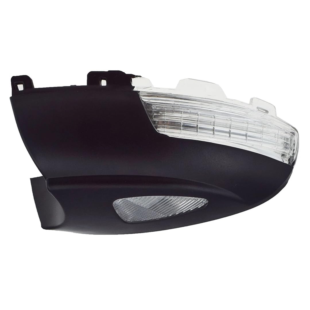 Rufutle Side Marker Lights for VW Tiguan 5N Sharan, for Seat Alhambra, for Skoda Yeti, Left/Right Mirror Turn Signal Light with Puddle Light 5N0949101C/5N0949102C