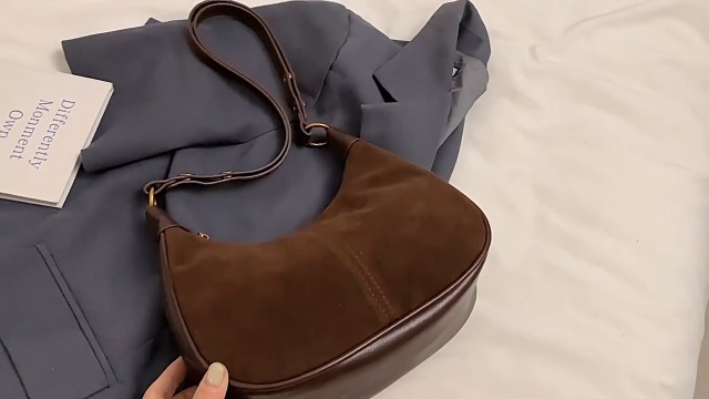 Amazon.com: POAPRRD Suede Bags for Women Small Suede Purse Retro