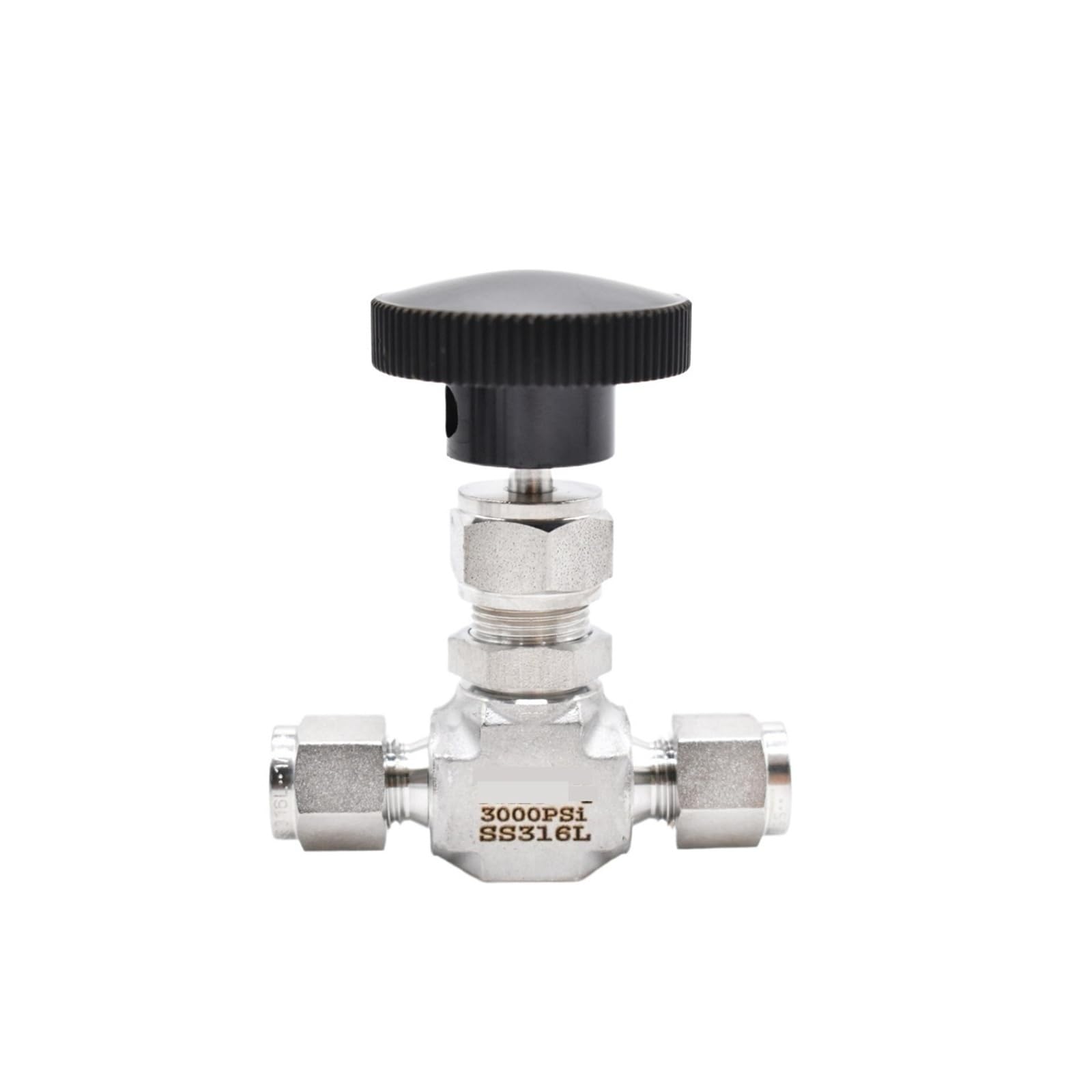 Vanne à pointeau 316L FMZF de haute précision mécanique avec raccord 3/8 NPT