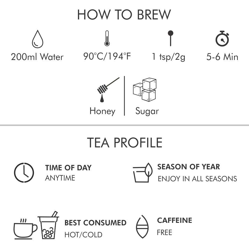 Octavius | Ruby Red Rooibos Tea - 100 Gm (50 Cups) | 100% Natural | Caffeine Free - Herbal Tea | Loose Leaf | Red Tea | South Africa Tea | Antioxident-Rich | Boost Immunity | Helps in Weight Loss - Image 5 thumbnail