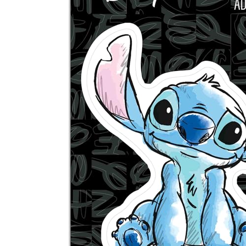 Image of Disney Lilo and Stitch Adhesive Vinyl Decal - Adorable Stitch Sticker for Car - Great Gift Idea