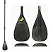 ZJ Sport De Alto Rendimiento de 3 Piezas de Carbono Ajustable Stand Up Sup Paddle(C-WS, 172CM-220CM)