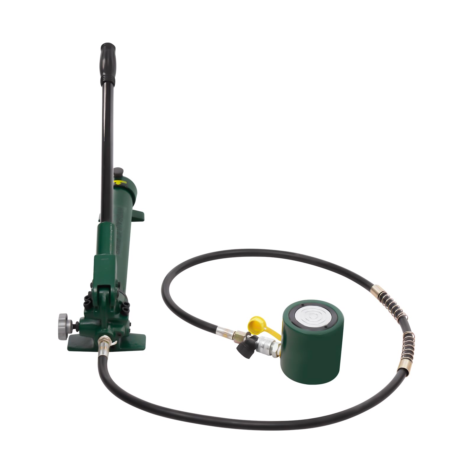 30T Hydraulic Ram Jack with CP-700 Hand Pump, Portable Hydraulic Jack Hydraulic Lifting Cylinders, 2in Stroke Hydraulic Cylinder Jack for Construction Sites, Bridges, Steel, and Other Industries