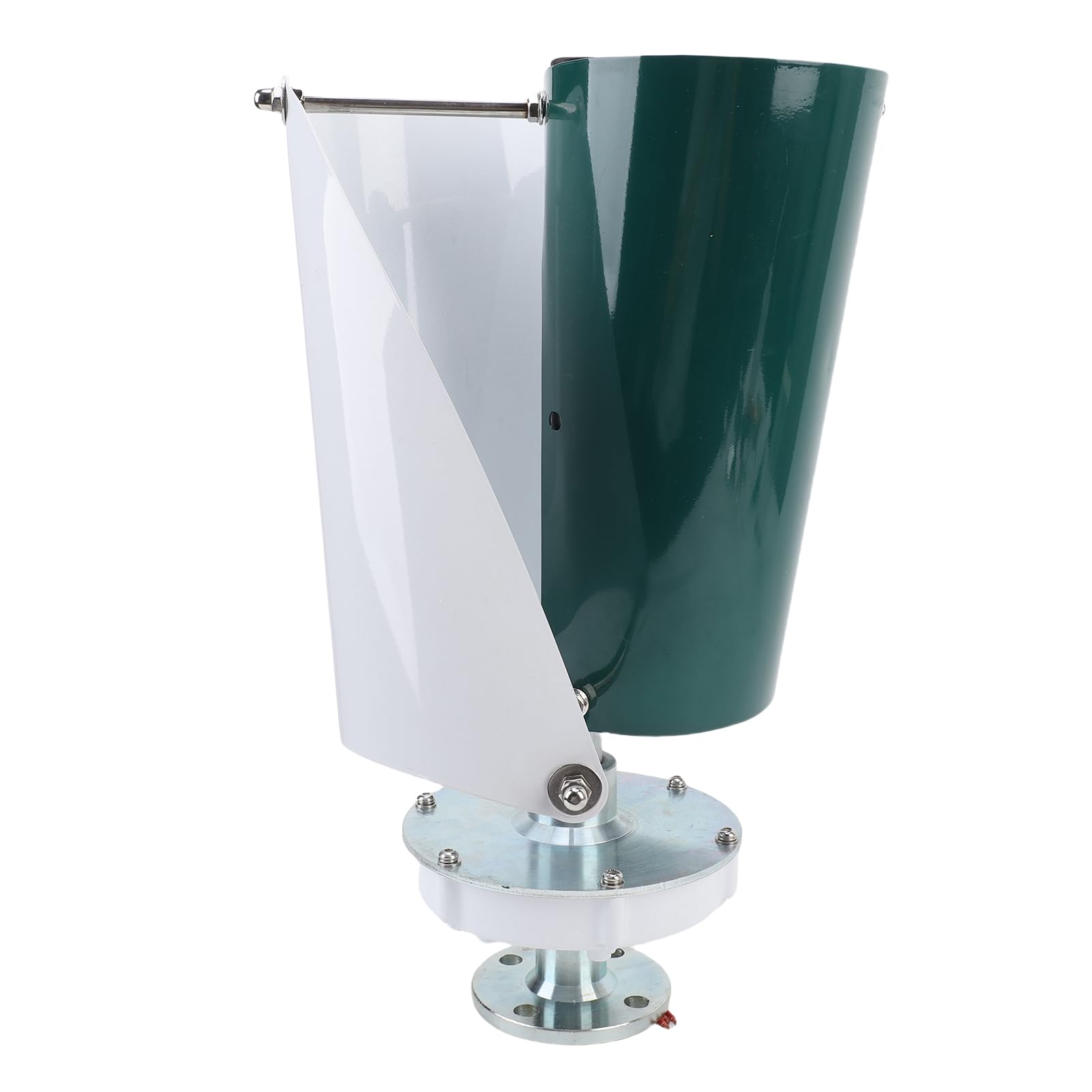 Generatore Eolico, Generatore a Magneti Permanenti da 300 W, Kit Eolico Verticale Silenzioso per la Generazione di Energia Domestica Ed Esterna