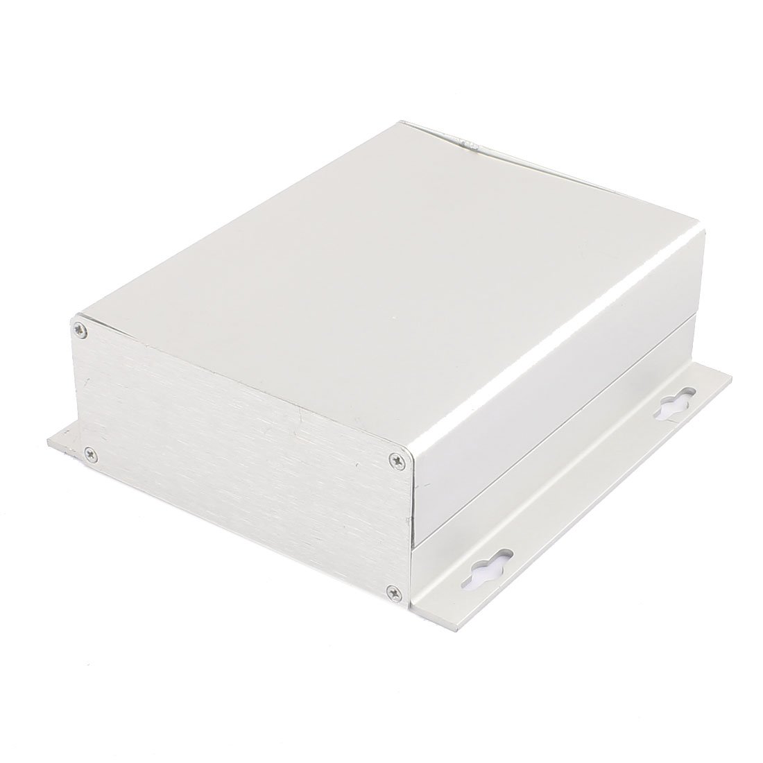 Aexit 158 x 150 x 52mm Multi-purpose Electronic Extruded Aluminum Enclosure Silver Tone (c1e6ba3c809a20aee0f31b5561413091)