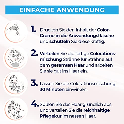 Foto von Schwarzkopf Diadem 3 in 1 Pflege-Color-Creme 703 Platin Blond Stufe 3 (3 x 170 ml), permanente Haarfarbe, Haarpflege-Formel für gesund aussehende Ergebnisse, 100 % Grauabdeckung