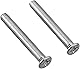 AUTOUTLET Fenstergriff Aluminium, 8 Stück Fenstergriff weiß Fensterschloss Balkontürgriff ohne Schließzylinder, in Stiftlänge 35mm, Türgriffe für Fenster, Terrassentüren und Balkontüren