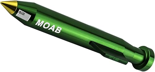 Miniatura 5 de VMS Racing Green Gold Moab Antinna en aluminio mecanizado CNC de calibre pesado compatible con JEEP COMPASS