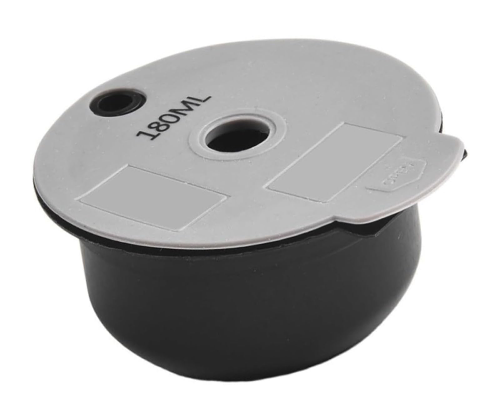 Cápsula de Café Reutilizable for for Cafetera Tassimo con Tapas de 60Ml y 180Ml Incluye Cuchara Medidora y Cepillo de Limpieza