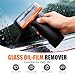 Handheld Glass Oil-Film Remover, Roll-On Glass Compound with Cleaning Board,Removes Oil Film & Smudges, Automotive Oil Film Cleaning Brush