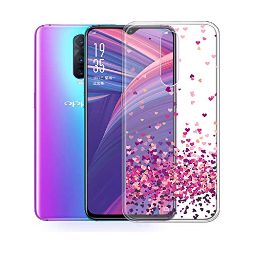 PZEMIN Custodia per Oppo RX17 PRO Trasparente