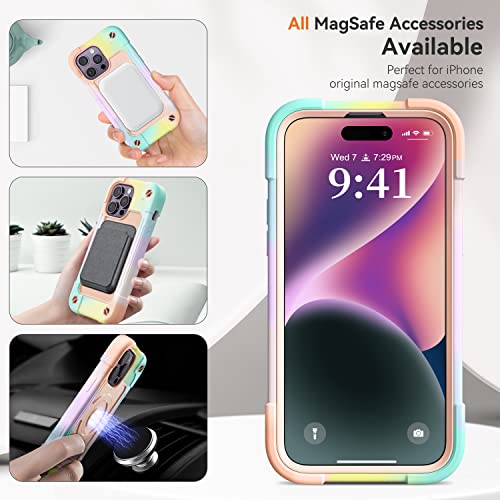 Image of USB C Hoerrye Charging Adapter (Rainbow Pink)