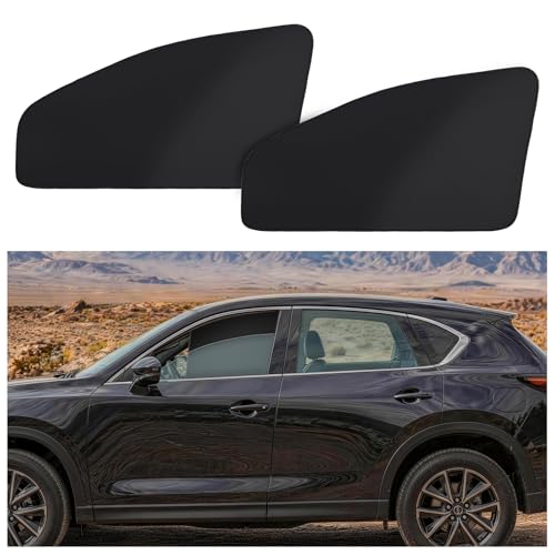 Image of ZATOOTO Magnetic Car Window Shade 2 Pack Car Shades for Front Windows for Sleeping Car Privacy Curtain UV Block Window Shade, Universal Size for Vehicle Privacy Window Shade for Driver