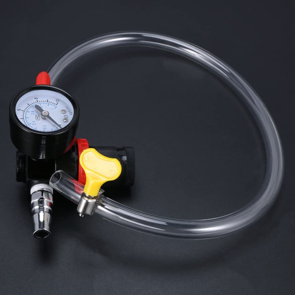 2X Car Cooling Radiator Pressure Leak Tester Tank Tank Detector Meter
