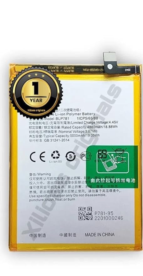 Image of BLP781 Battery for Oppo A52 A92,A72 CPH2061, CPH2067 Battery with 1 Year Warranty***** (R275)