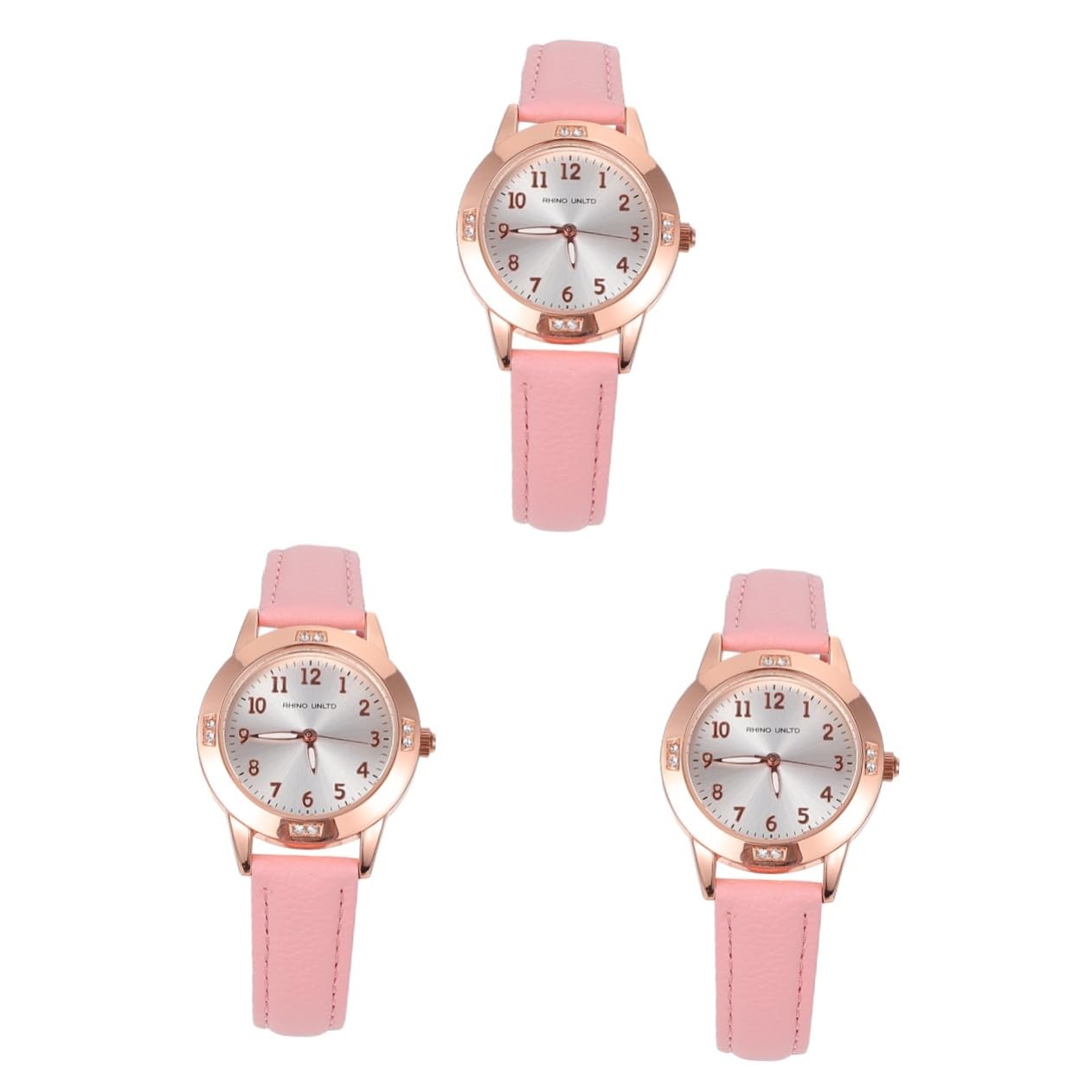 SOIMISS 3piezas Reloj De Pulsera Luminiscente y Resistente Al Agua para Diseño Práctico y