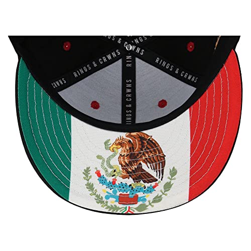 Gorra Rings & Crwns Mexico Country Pride Logo Plana miniatura 5