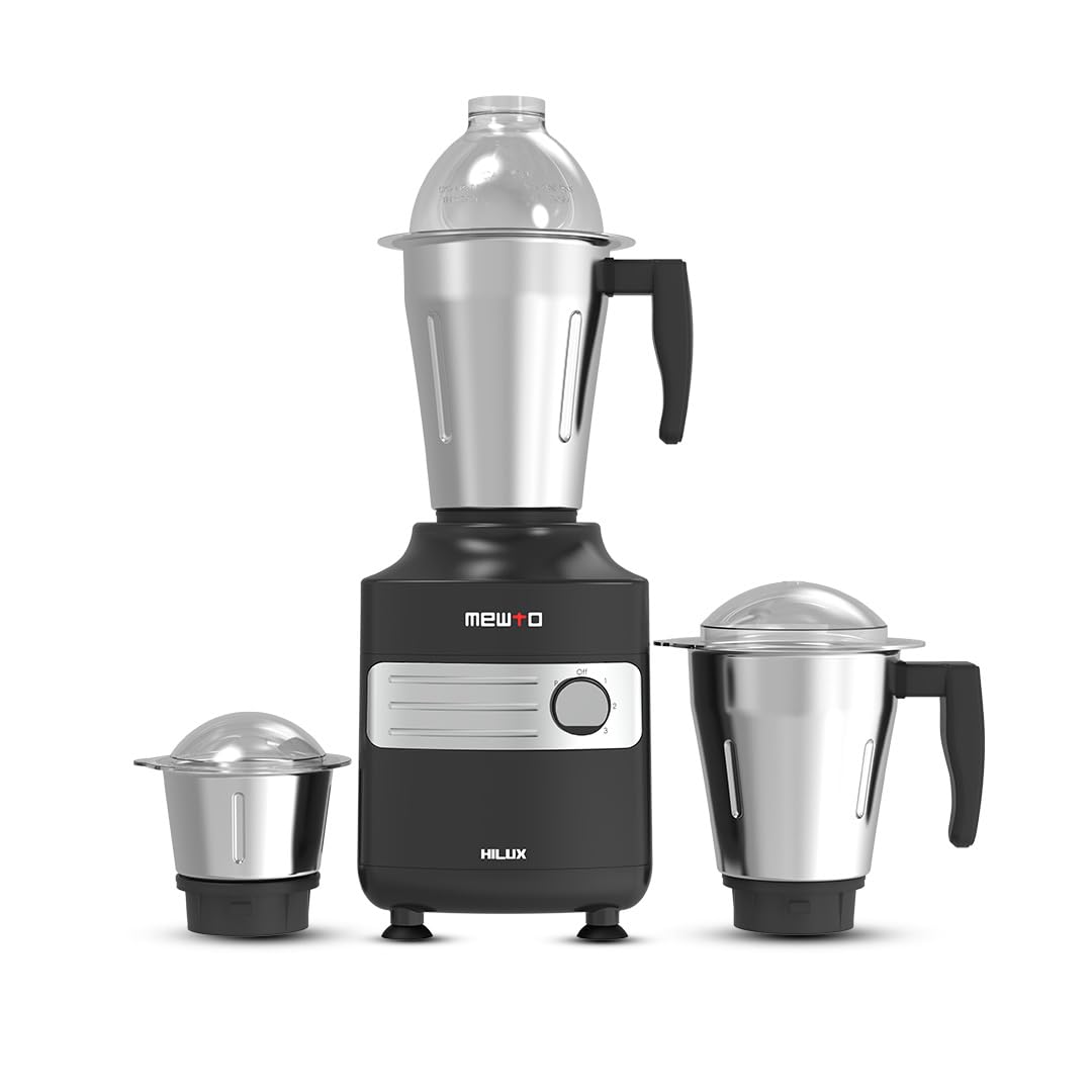 Link Mewto Hilux 750W Mixer Grinder | Powerful Durawind Motor, 3 Multi-Purpose Jars, 30-Minute Continuous Rating, Stainless Steel 304 Blade | Warranty-2 Years Product/5 Years Motor-image-32