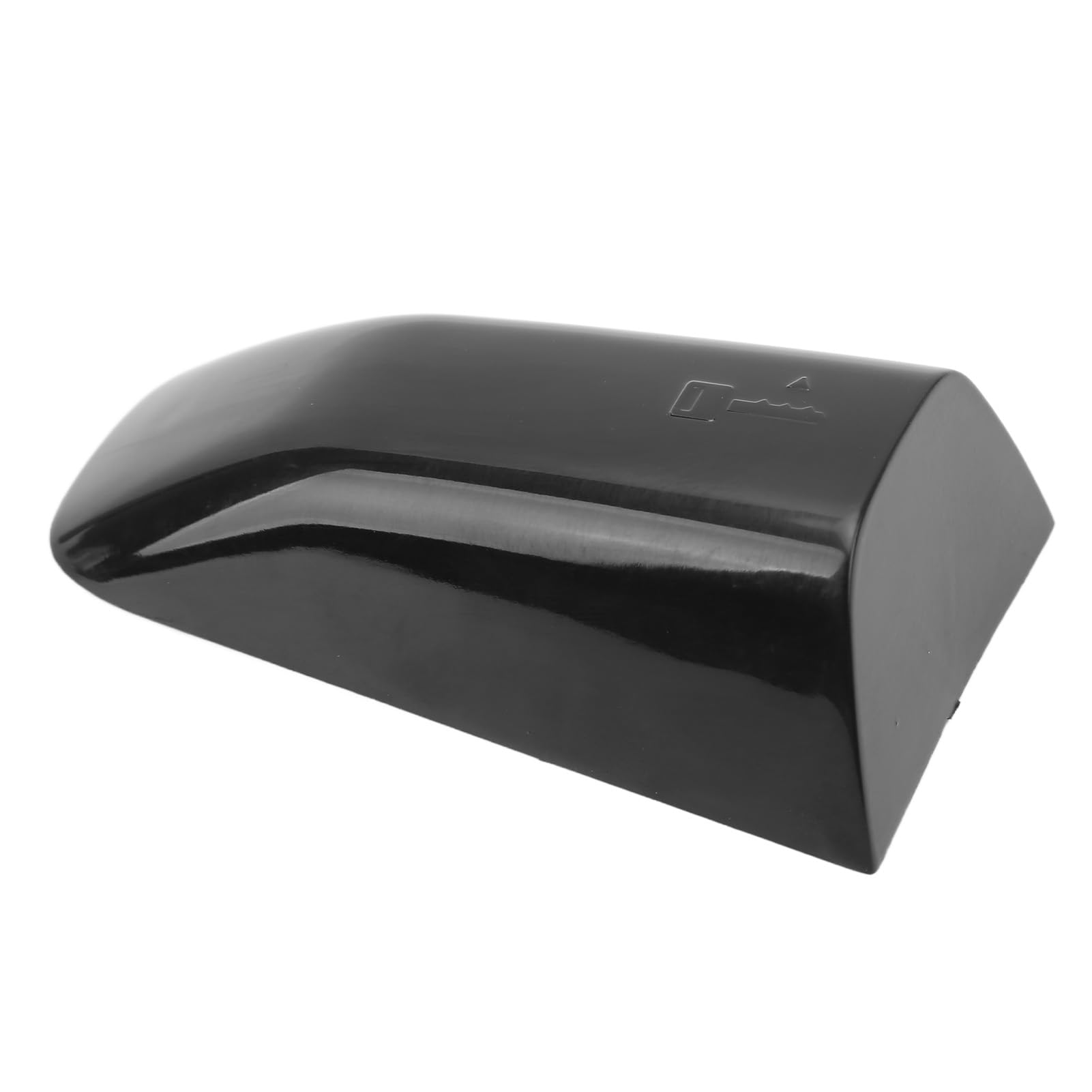 Juroupi Black Left Car Door Handle Cap Cover Key Lock Piece Lr048299 Replacement For Evoque 2011‑19
