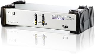 ATEN CS1742 2-Port USB VGA Dual Display/Audio KVMP Switch