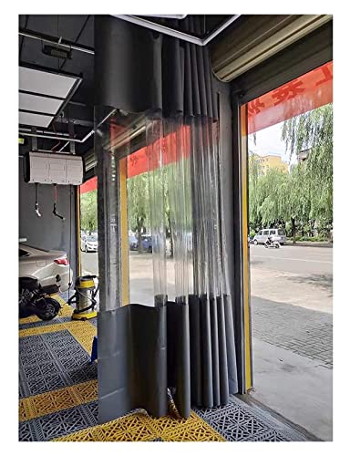 Rideaux d'extérieur imperméables terrasse balcon isolation thermique gris - 4