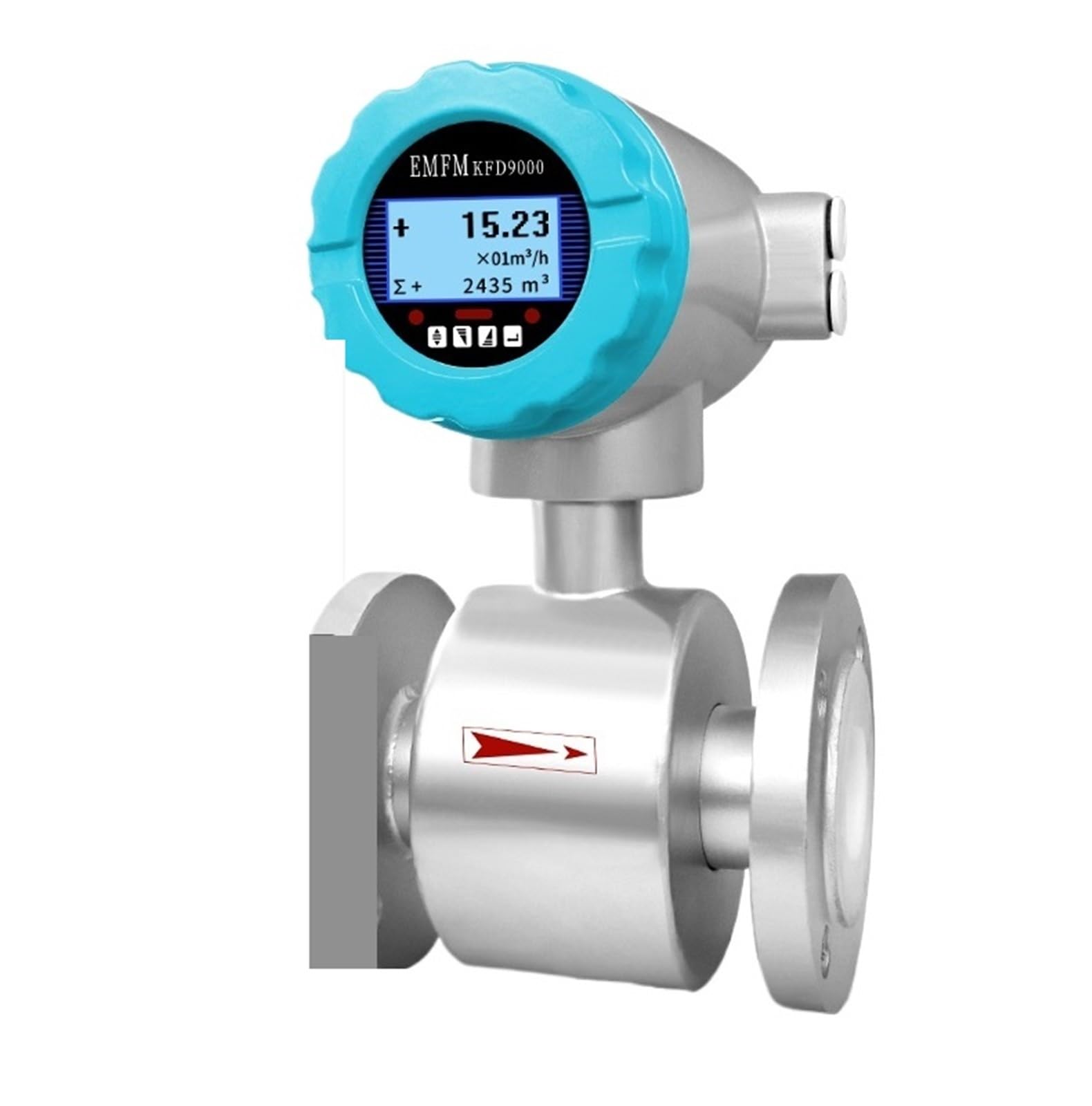 1 caudalímetro electromagnético de control remoto for medir el consumo de agua.(DN65-PTFE-LINING)